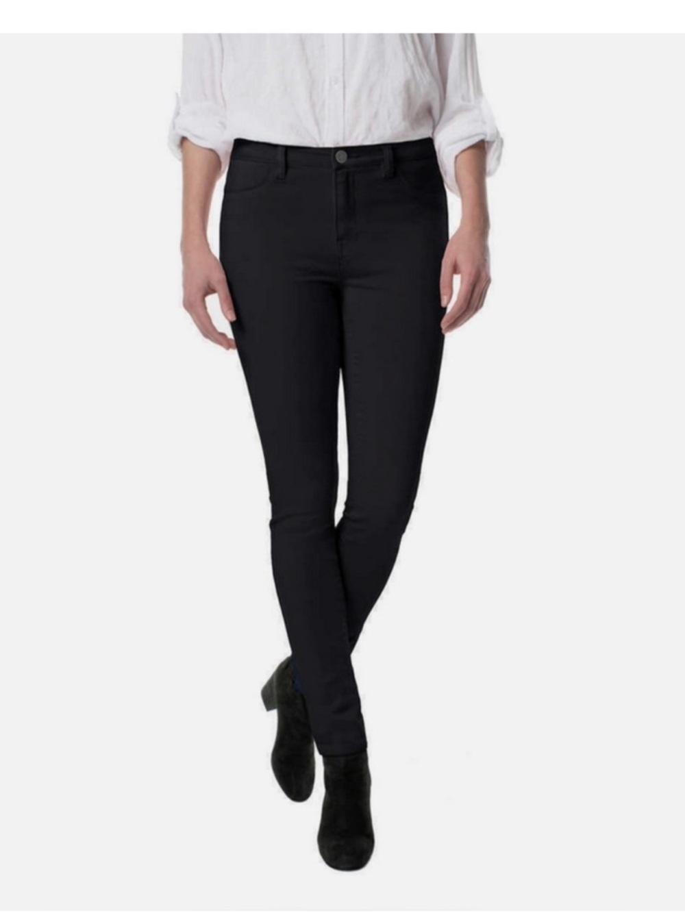 Buffalo David Bitton black mid rise super stretch jegging Size 6/28 NEW